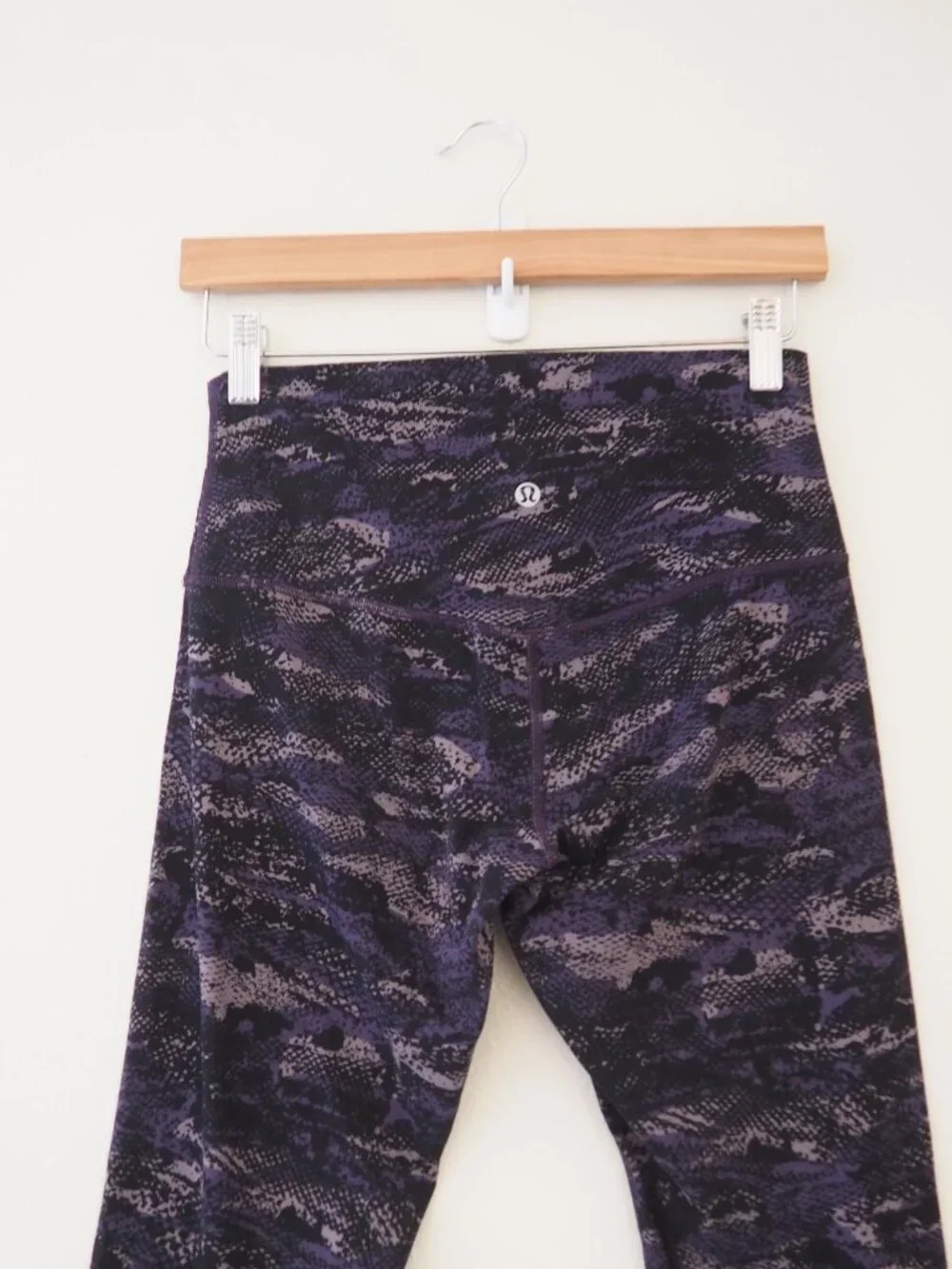 Lululemon Align Pant II Rip Wave Purple Thunder Leggings sz 6
